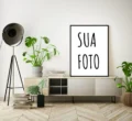 quadro personalizado com moldura unico