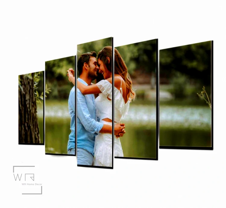 Quadro Mosaico 5 peças personalizado com foto – WR HOME DECOR